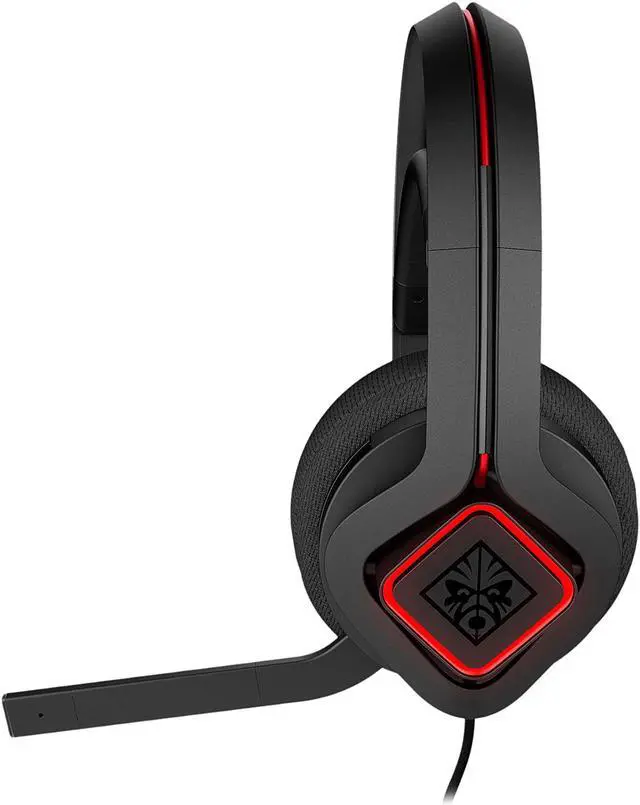 Alt view image 3 of 10 - OMEN Mindframe Prime Gaming Headset with Cooling FrostCap Ear Cups, Custom RGB, 7.1 Surround Sound, Noise-Canceling Microphone (6MF35AA), Black, Small