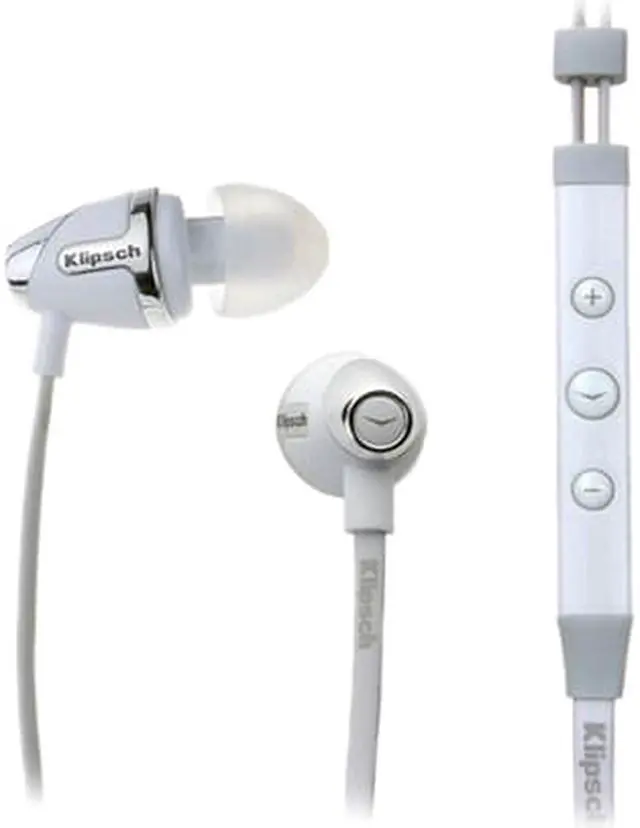 Alt view image 2 of 3 - Klipsch Image S4i - II White In-Ear Headphones