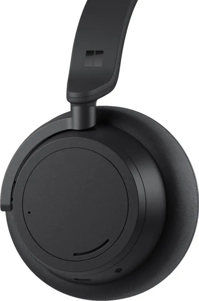 Alt view image 4 of 10 - Microsoft - Surface Headphones 2 - Wireless Noise Cancelling Over-the-Ear with Cortana - Matte Black