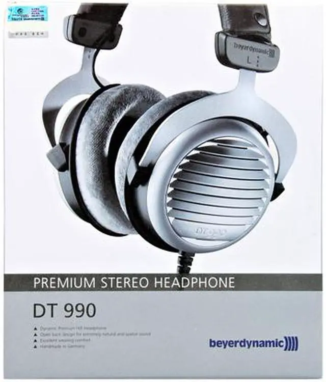 Alt view image 9 of 10 - Beyerdynamic DT 990 Premium 600 Ohm Hi-Fi Open-Back Headphones