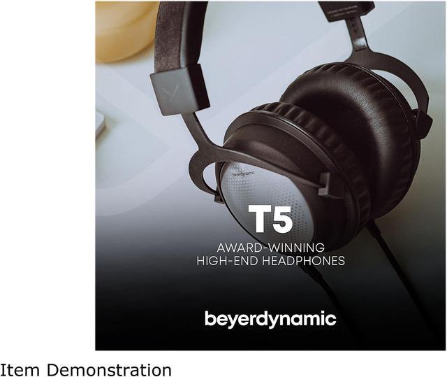 Alt view image 8 of 9 - Beyerdynamic T5 Third Generation High End Tesla Closed-Back Headphones
