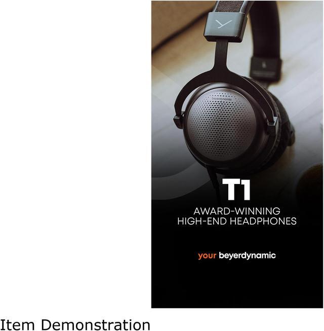 Alt view image 7 of 9 - Beyerdynamic T1 Third Generation High End Tesla Open-Back Headphones