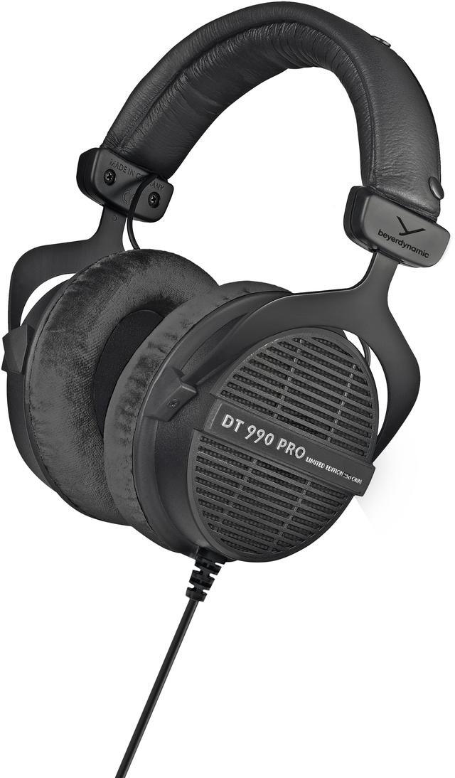 Alt view image 2 of 4 - Beyerdynamic DT 990 PRO 250 OHM Black Limited Edition - open studio headphones