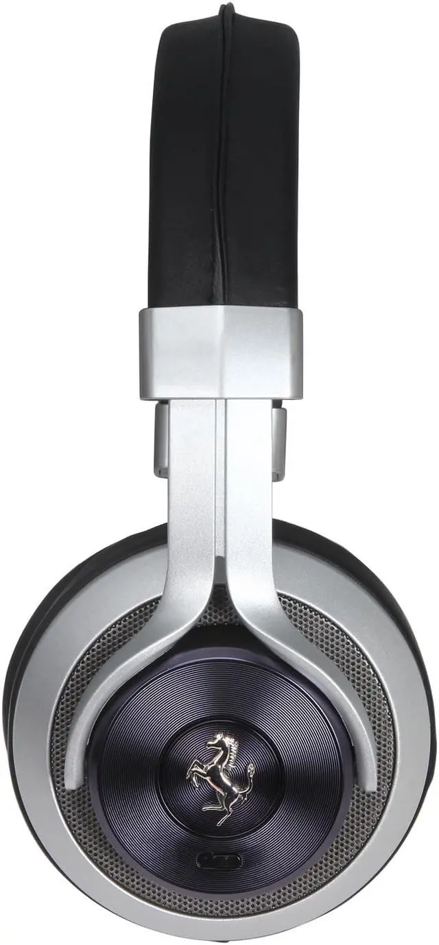 Alt view image 2 of 7 - Ferrari Logic3 T350B Active Noise-Canceling Cavallino Collection Headphones- Black