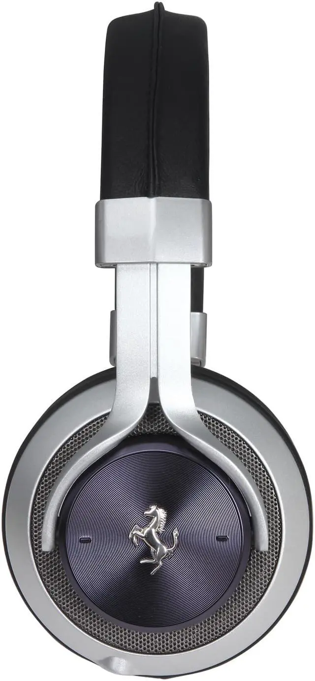 Alt view image 4 of 7 - Ferrari Logic3 T350B Active Noise-Canceling Cavallino Collection Headphones- Black