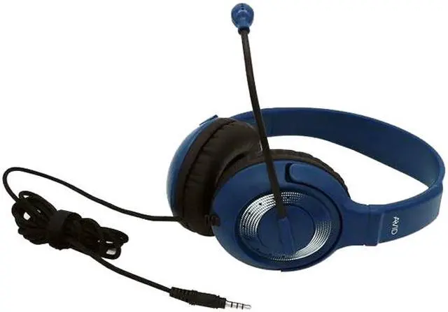 Alt view image 2 of 5 - Avid Education AE-55 Headset - Stereo - Mini-phone (3.5mm) - Wired - 32 Ohm - 20 Hz - 20 kHz - Over-the-head - Binaural - Circumaural - 6 ft Cable - Bi-directional, Uni-directional, Noise Cancelling M