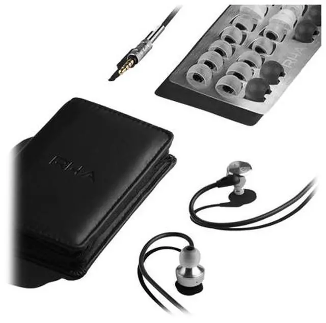 Alt view image 6 of 7 - RHA MA750i Premium Stainless Steel In-Ear Headphones with Remote and Microphone For iPhone, 201040