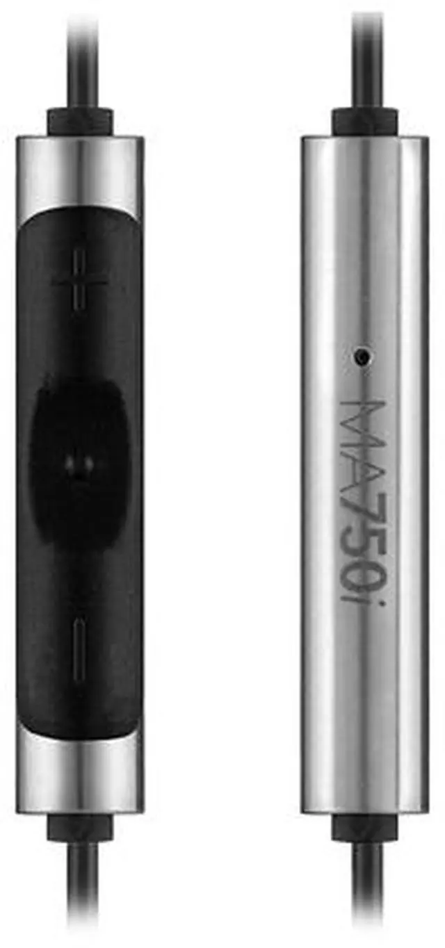 Alt view image 3 of 7 - RHA MA750i Premium Stainless Steel In-Ear Headphones with Remote and Microphone For iPhone, 201040