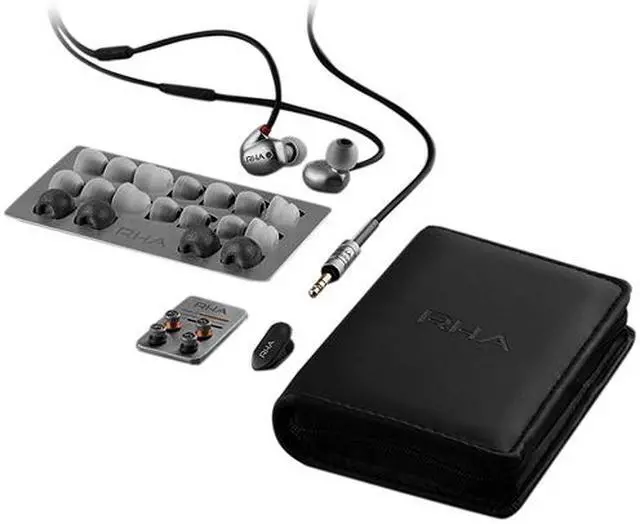 Alt view image 5 of 5 - RHA T20i Revolutionary Dualcoil Stainless Steel In-Ear Headphones with Remote and Microphone For iPhone, 202021