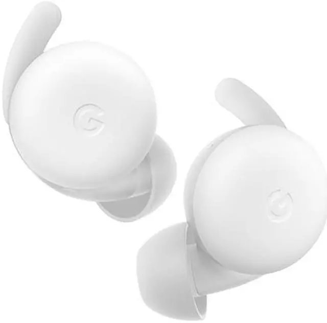 Alt view image 7 of 15 - Google Pixel Buds A-Series True Wireless In-Ear Headphones, White (GA02213-US)