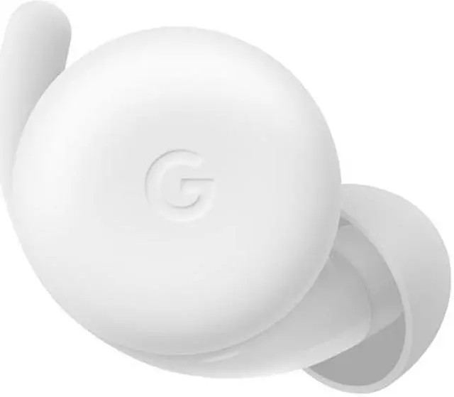Alt view image 8 of 15 - Google Pixel Buds A-Series True Wireless In-Ear Headphones, White (GA02213-US)