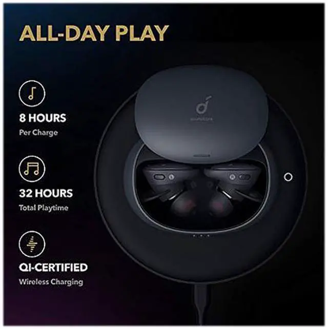 Alt view image 3 of 5 - Anker Soundcore Liberty 2 Pro True Wireless Earbuds, Bluetooth Earbuds with Astria Coaxial Acoustic Architecture, in-Ear Studio Performance, 8-Hour Playtime, HearID Personalized EQ, Wireless Charging