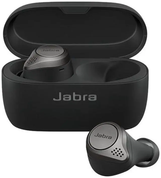 Alt view image 5 of 5 - Jabra Elite 75t Voice Assistant Enabled True Wireless earbuds with Charging Case