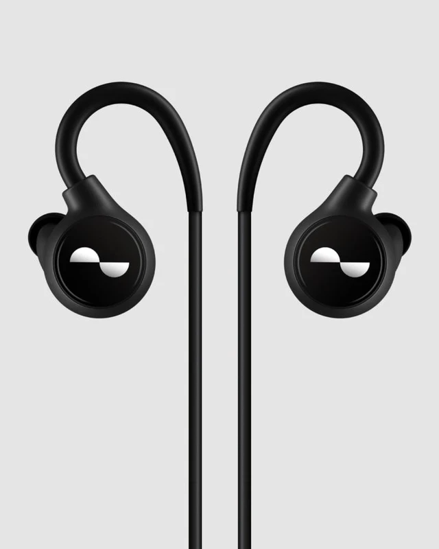 Alt view image 3 of 5 - Nura - NuraLoop E00B wireless Bluetooth Active Noise Cancellation earbuds-Black