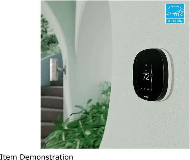 Alt view image 9 of 9 - Ecobee Smart Thermostat with Voice Control Compatible with Google Assist, Alexa, and Homekit (EB-STATE5- 01)