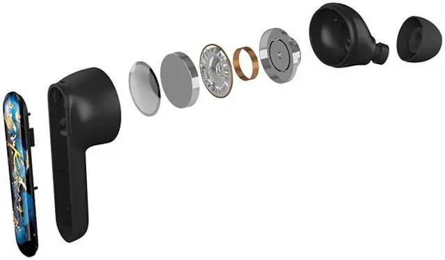 Alt view image 4 of 4 - Kinera YH802 Wireless Headphones - Black