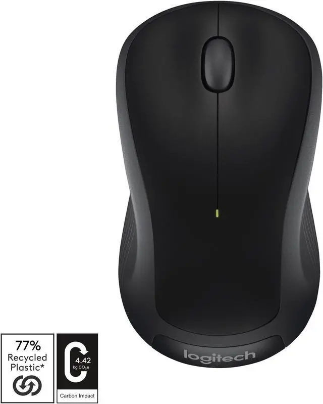 Alt view image 2 of 8 - Logitech M310 Wireless Optical Mouse, Black (910-004277)