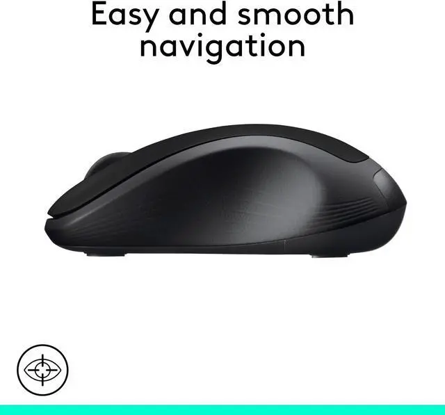Alt view image 7 of 8 - Logitech M310 Wireless Optical Mouse, Black (910-004277)