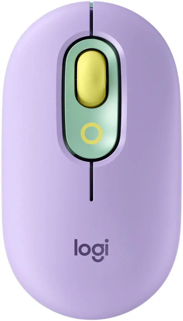 Main image of Logitech POP Wireless Ambidextrous Optical USB Mouse Daydream (910-006544)