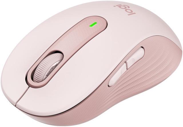 Main image of Logitech Signature M650 Mouse - Optical - Wireless - Bluetooth/Radio Frequency - Rose - USB - 2000 dpi - Scroll Wheel - 5 Button(s) - 5 Programmable Button(s) - Medium Hand/Palm Size