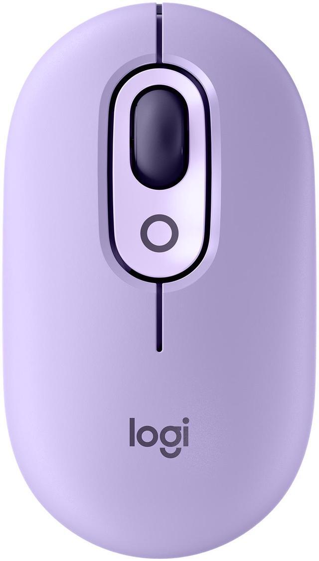 Main image of Logitech POP Mouse, Wireless Mouse with Customizable Emojis, SilentTouch Technology, Precision/Speed Scroll, Compact Design, Bluetooth, Multi-Device, OS Compatible - Cosmos
