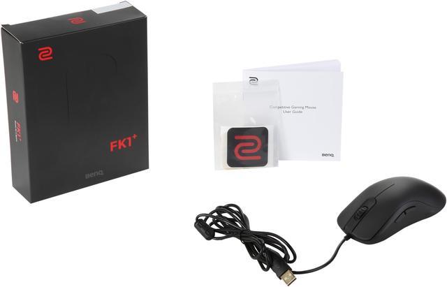 Alt view image 7 of 6 - BenQ ZOWIE FK1+ Gaming Mouse, X-Large Ambidextrous Low Profile Design, Driverless, DPI / Hz / Lift-off Adjustable, Side Buttons, 6 Feet cable