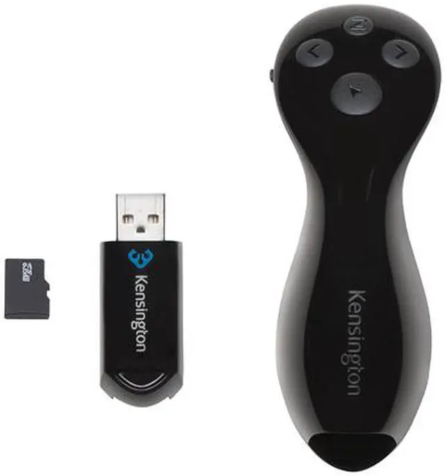 Alt view image 6 of 7 - Kensington Ultimate Presenter Wireless 1-13/20"Wx5-1/4"Lx1-7/10"H BK 75233