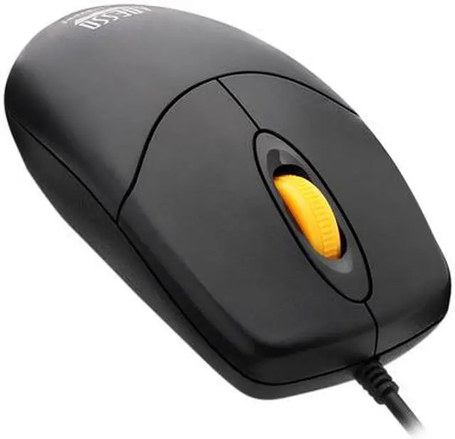 Alt view image 2 of 8 - Adesso Wired Waterproof Optical Mouse Black (IMOUSEW3)