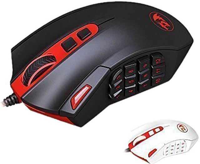 Alt view image 2 of 7 - Redragon M901 Perdition 16400 DPI High Precision Programmable Laser Gaming Mouse