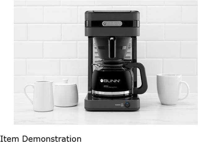 Alt view image 4 of 4 - Bunn-O-Matic Speed Brew® Elite10-Cup Professional Home Coffee Maker, Grey CSB2G 52700.0000