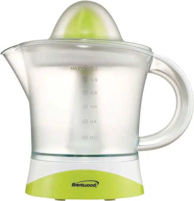 Main image of Brentwood  J-17 1.2 Liter Citrus Squeezer/Juicer, White