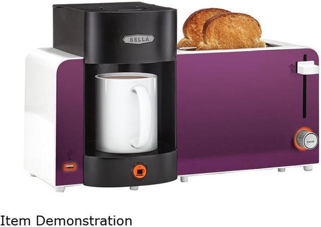 BELLA Diamonds Programmable Coffee Maker Purple - ONLINE ONLY