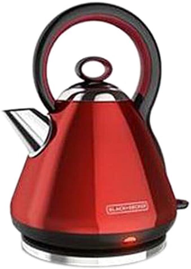 Black And Decker Electric Water Kettle Red Model KE2009R