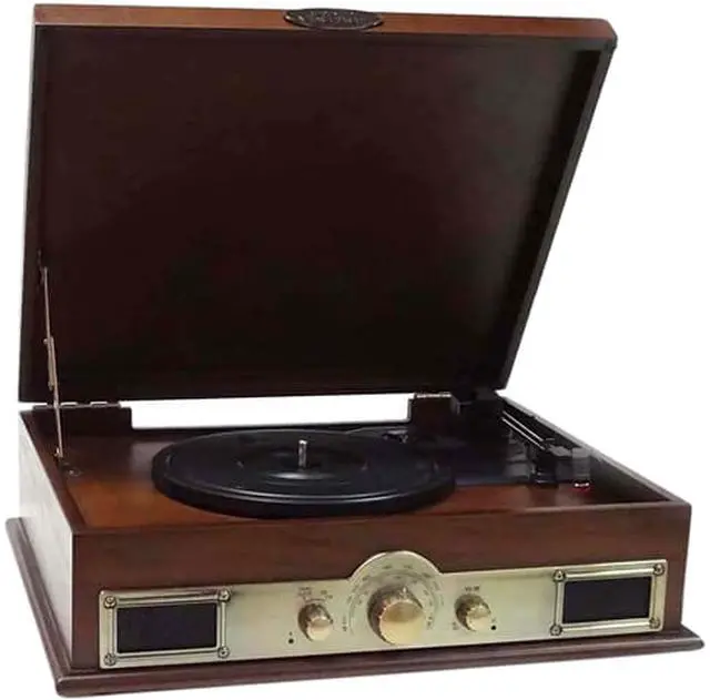 Main image of Pyle Vintage Classic Style Bluetooth Turntable Vinyl Record Player