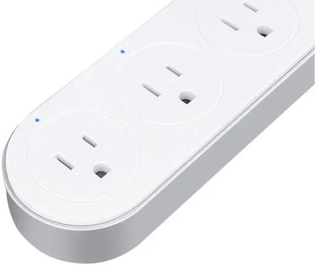 Alt view image 4 of 7 - XODO WP4 Smart Power Strip - WiFi Surge Protector with 3 USB Ports and 4 Outlets - App Controlled Appliance - Time Schedule - No Hub Required - Compatible with Alexa and Google Home Assistant