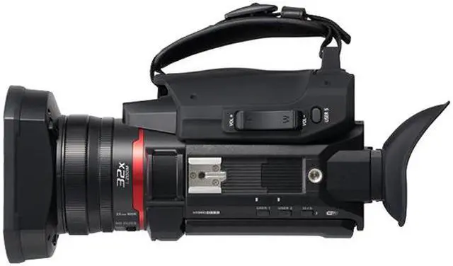 Alt view image 5 of 5 - Panasonic X1500 4K Professional Camcorder with 24X Optical Zoom, WiFi HD Live Streaming, HC-X1500 (USA Black)