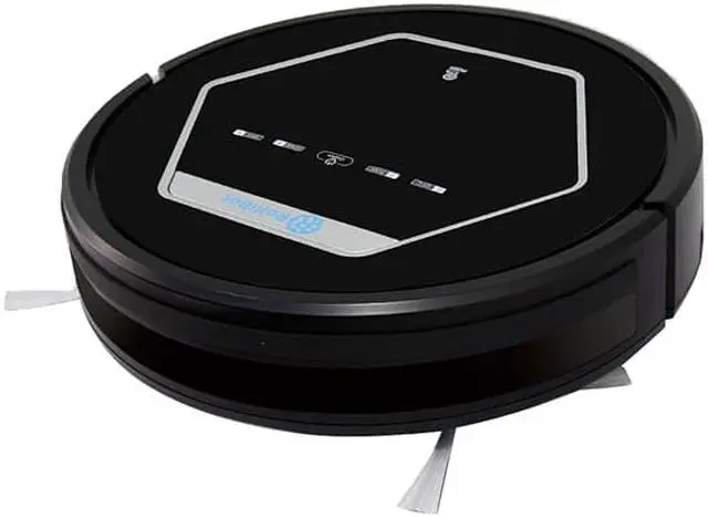 Alt view image 2 of 7 - RolliBot BL618 Robotic Vacuum Cleaner (Black)