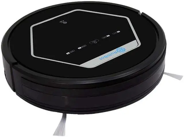 Alt view image 3 of 7 - RolliBot BL618 Robotic Vacuum Cleaner (Black)