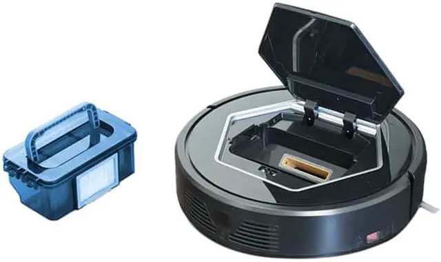Alt view image 6 of 7 - RolliBot BL618 Robotic Vacuum Cleaner (Black)