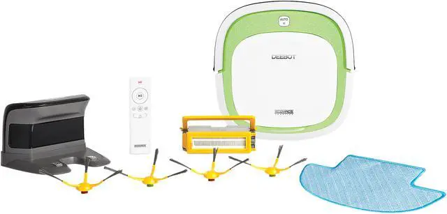 Alt view image 4 of 19 - ECOVACS Deebot SLIM Robotic Vacuum Cleaner DA60