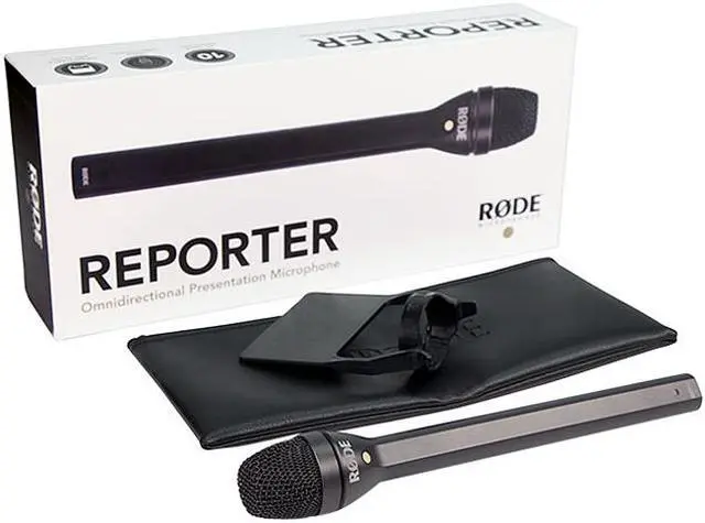 Main image of Rode Microphones Reporter Omnidirectional Handheld Interview Microphone
