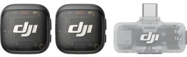Main image of DJI Mic 3 (Mobile 1RX + 2TX) - Wireless Microphone System for Mobile Devices, USB-C Plug