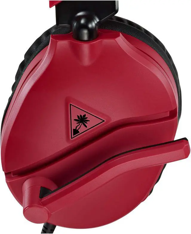 Alt view image 6 of 9 - Turtle Beach Recon 70 Gaming Headset for Xbox Series X|S, Xbox One, PS5, PS4 & PC - Midnight Red / Black