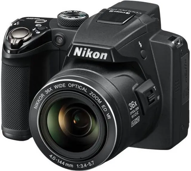 Main image of Nikon COOLPIX P500 12.1 CMOS Digital Camera with 36x NIKKOR Wide-Angle Optical Zoom Lens and Full HD 1080p Video (Black)
