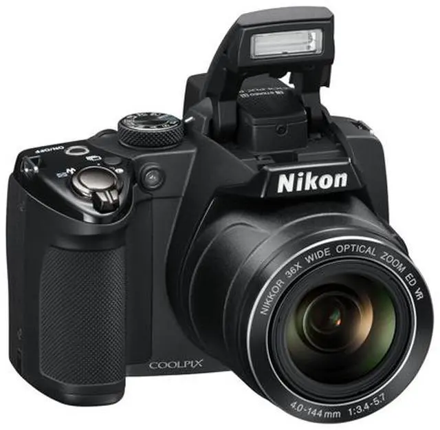 Alt view image 7 of 10 - Nikon COOLPIX P500 12.1 CMOS Digital Camera with 36x NIKKOR Wide-Angle Optical Zoom Lens and Full HD 1080p Video (Black)