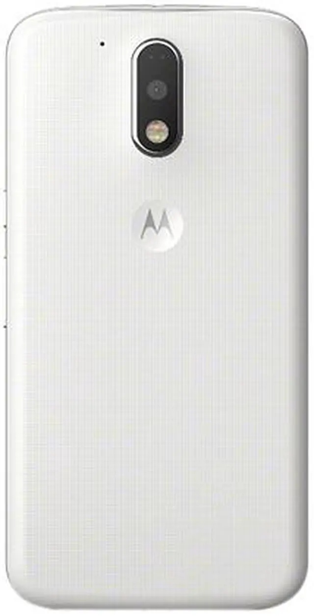 Alt view image 3 of 8 - Moto G4 Plus (4th Gen.) 16GB Smartphone (Unlocked, White) - US Warranty