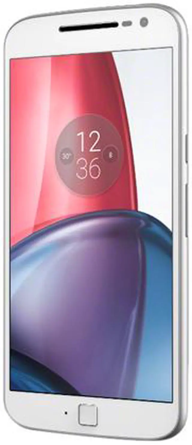 Alt view image 2 of 8 - Moto G4 Plus (4th Gen.) 16GB Smartphone (Unlocked, White) - US Warranty