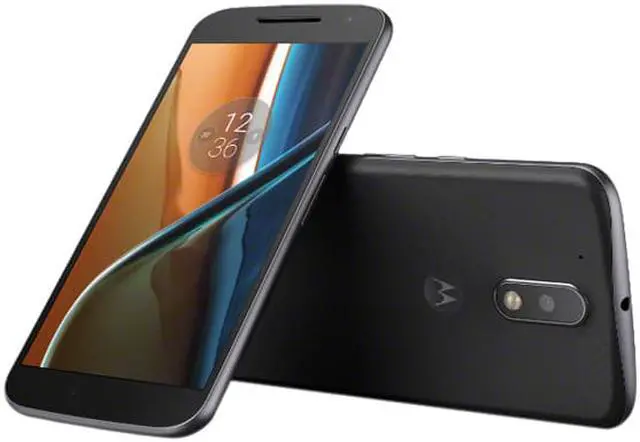 Alt view image 7 of 7 - Moto G (4th Gen.) 32GB Smartphone (Unlocked, Black) - US Warranty