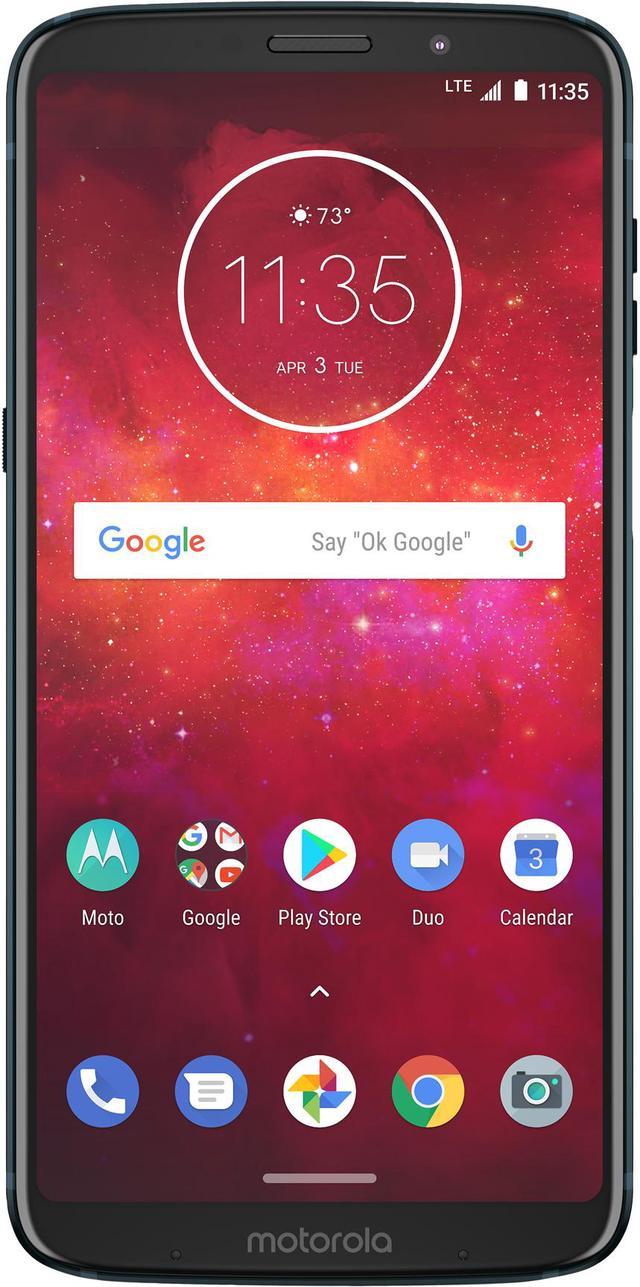 Motorola Moto Z3 Play 4G LTE Unlocked Cell Phone US Version (6.01