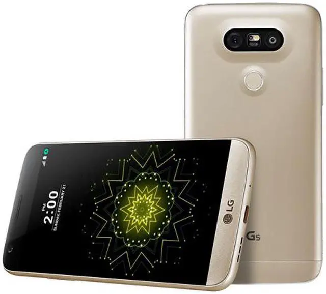 Alt view image 4 of 4 - LG G5 H820 32GB AT&T Unlocked 4G LTE Quad-Core Phone w/ Dual 16 MP & 8 MP Camera - Gold